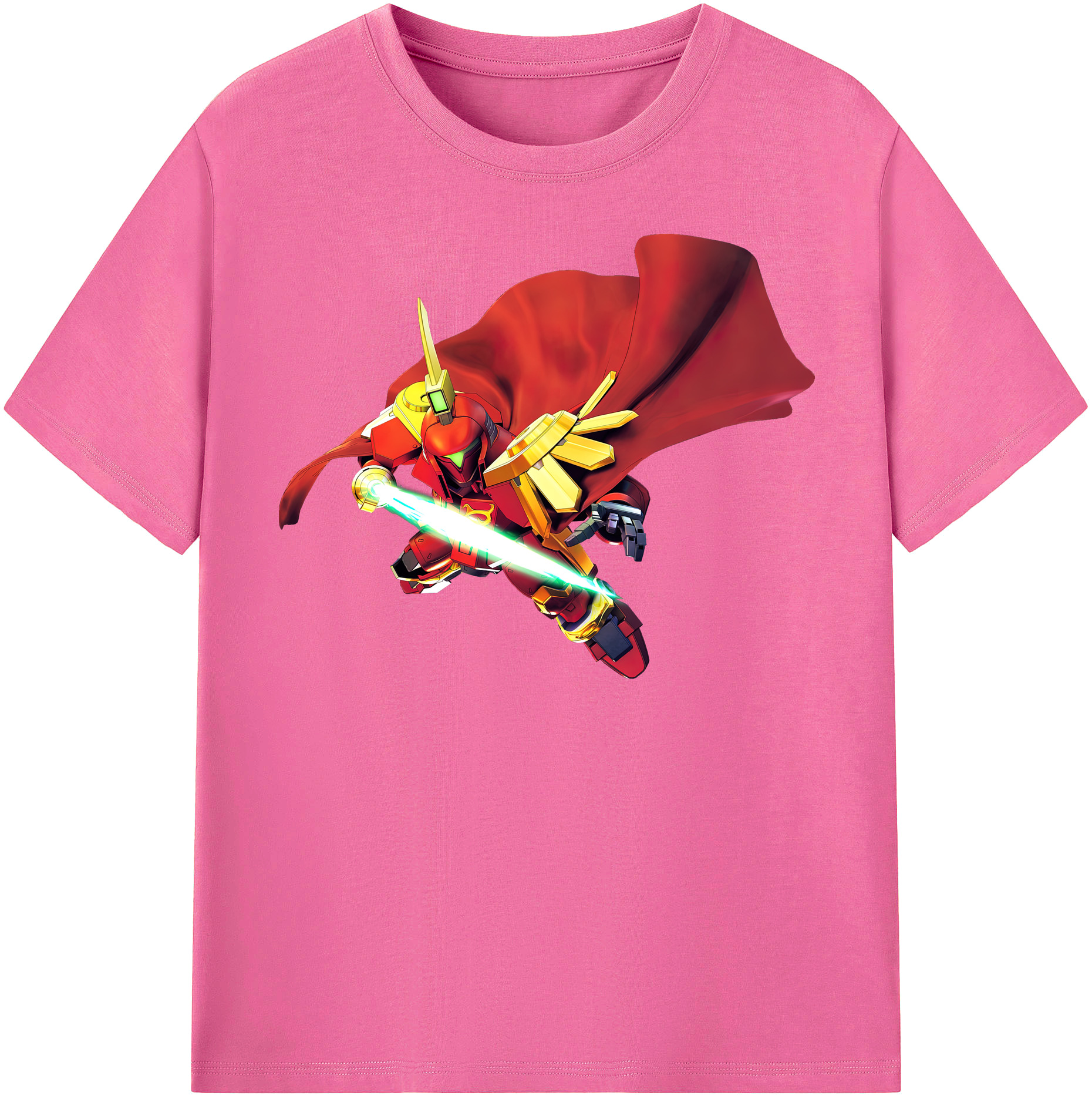 （画像用） 機動戦士ガンダム Mobile Suit Gundam レディースカジュアルプリントTシャツ（綿100％）